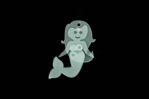 A MERMAID ACRYLIC SEWING/CRAFT TEMPLATE