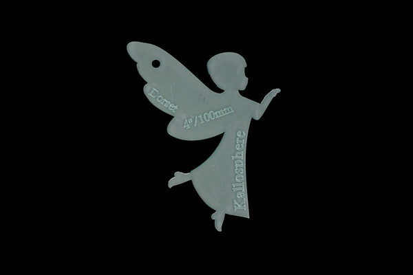 ANGEL ACRYLIC SEWING CRAFT TEMPLATE FOR APPLIQUÉ