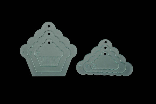 ACRYLIC CUPCAKE TEMPLATES