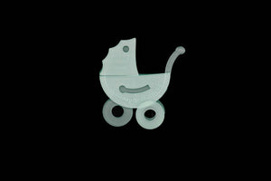 A PRAM ACRYLIC SEWING/CRAFT TEMPLATE