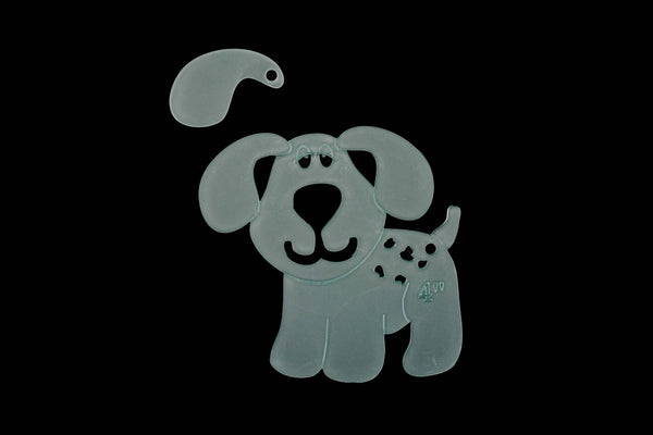 A CUTE PUPPY DOG SEWING/CRAFT TEMPLATE from 3"