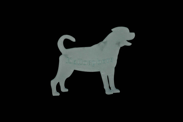 A ROTTWEILER  ACRYLIC SEWING/CRAFT TEMPLATE