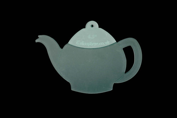 AN ACRYLIC TEAPOT AND TEA CUP CRAFT SEWING TEMPLATE