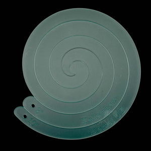 10" and 8" spiral acrylic sewing/craft template 