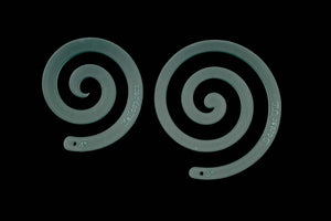 4" & 5" SPIRAL ACRYLIC SEWING/CRAFT TEMPLATE