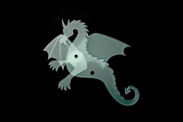 ACRYLIC DRAGON SEWING/CRAFT TEMPLATE