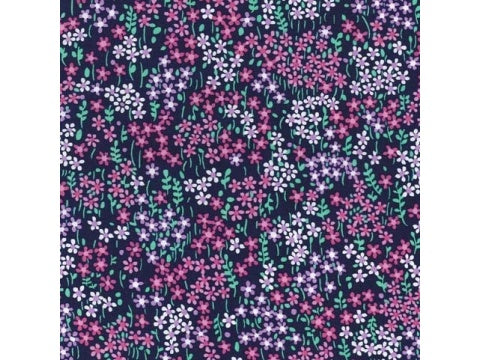 MICHAEL MILLER FABRIC - BITTY FLORAL - MIDNIGHT