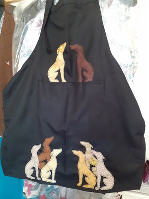 A SITTING GREYHOUND  ACRYLIC SEWING/CRAFT TEMPLATE