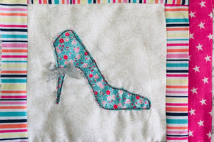 A HIGH HEEL ACRYLIC/CRAFT TEMPLATE from 3"