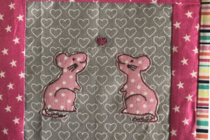 A MAJESTIC MOUSE ACRYLIC SEWING/CRAFT TEMPLATE from 6cm
