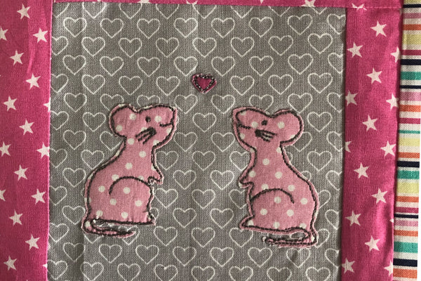 A MAJESTIC MOUSE ACRYLIC SEWING/CRAFT TEMPLATE from 6cm