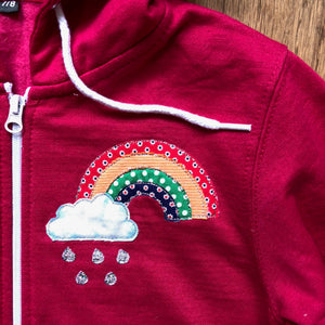 A RAINBOW ACRYLIC TEMPLATE FOR APPLIQUÉ, SEWING, QUILTING, PAPERCRAFT from 3"