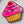 A TASTY LOOKING MINI CUPCAKE ACRYLIC SEWING CRAFT TEMPLATE