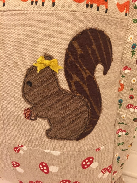 SQUIRREL ACRYLIC SEWING CRAFT TEMPLATE