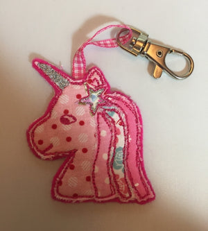 UNICORN HEAD WITH SEPARATE STAR AND MANE SEWING/CRAFT TEMPLATE