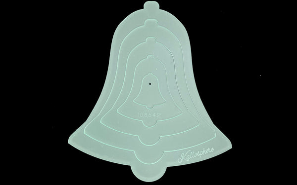 NESTED BELL ACRYLIC SEWING/CRAFT TEMPLATE