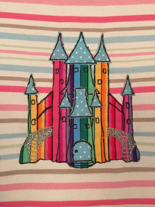 A FAIRY CASTLE ACRYLIC SEWING/CRAFT TEMPLATES