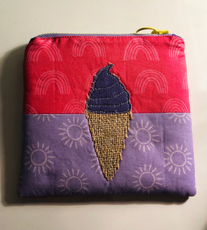AN ICE CREAM ACRYLIC SEWING/CRAFT TEMPLATE