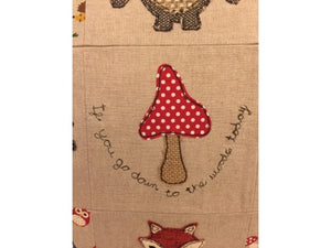 ACRYLIC TOADSTOOL CRAFT TEMPLATE