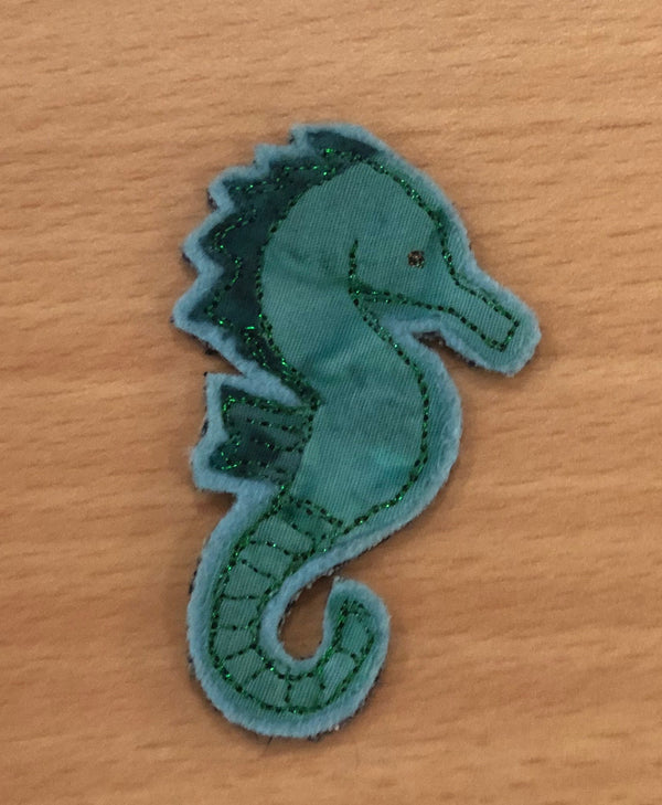 A SEAHORSE  ACRYLIC SEWING/CRAFT TEMPLATE