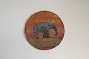 A REALISTIC ELEPHANT ACRYLIC SEWING/CRAFT TEMPLATE from 3"