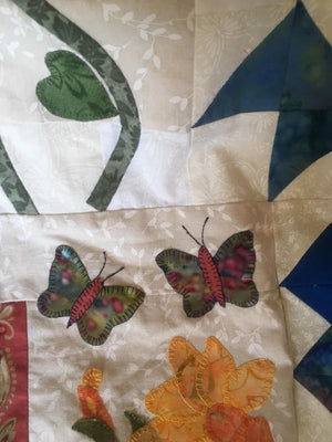 A MINI BUTTERFLY ACRYLIC SEWING/CRAFT TEMPLATE