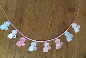 A CUTE ACRYLIC CAT SEWING/CRAFT TEMPLATE from 3"