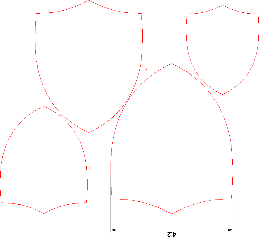 An Acrylic Shield Template | Kallosphere – Kallosphere Creative