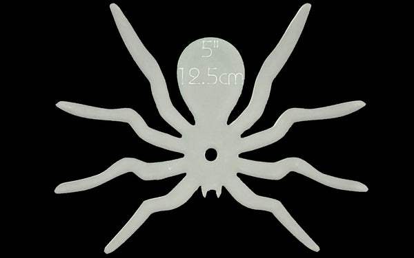 AN ACRYLIC SPIDER SEWING/CRAFT TEMPLATE from 3"