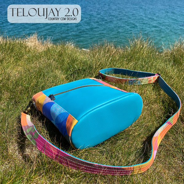 Teloujay 2.0 bag by Country Cow Designs acrylic templates only